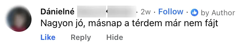 Valódi Nilvaris vásárlói visszajelzés
