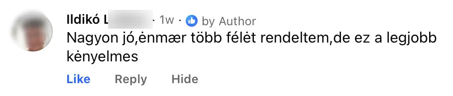 Valódi Nilvaris vásárlói visszajelzés