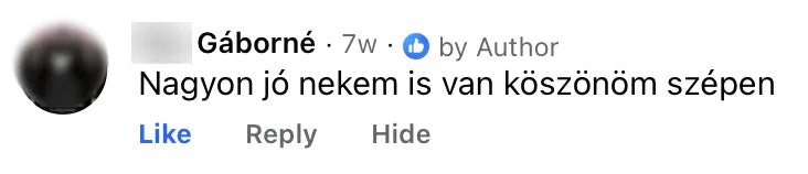 Valódi Nilvaris vásárlói visszajelzés