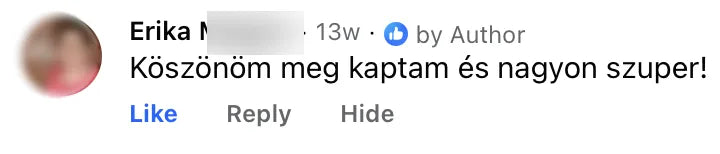 Valódi Nilvaris vásárlói visszajelzés