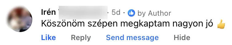 Valódi Nilvaris vásárlói visszajelzés