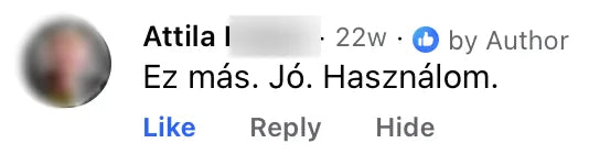 Valódi Nilvaris vásárlói visszajelzés