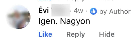 Valódi Nilvaris vásárlói visszajelzés