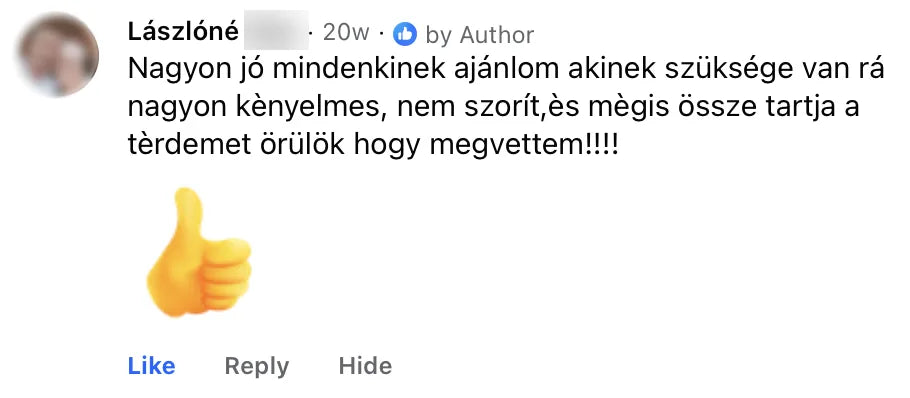 Valódi Nilvaris vásárlói visszajelzés