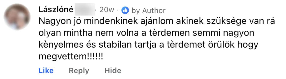 Valódi Nilvaris vásárlói visszajelzés