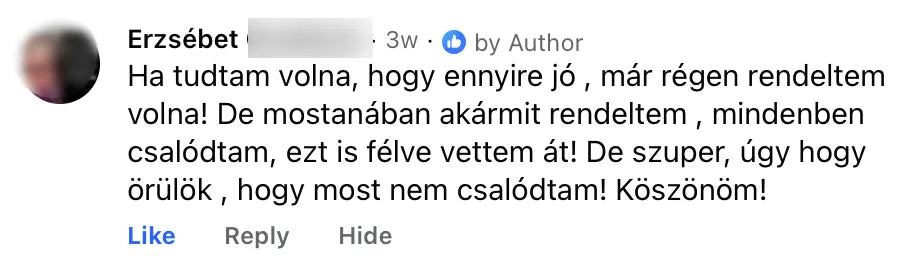 Valódi Nilvaris vásárlói visszajelzés