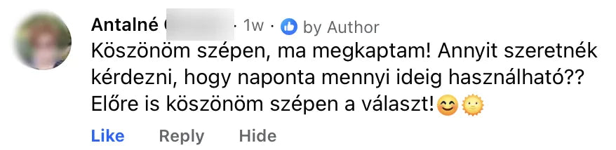 Valódi Nilvaris vásárlói visszajelzés