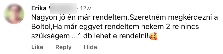 Valódi Nilvaris vásárlói visszajelzés