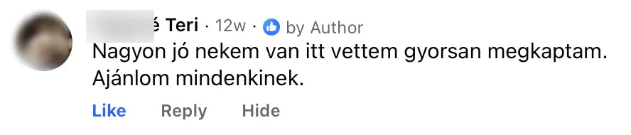 Valódi Nilvaris vásárlói visszajelzés