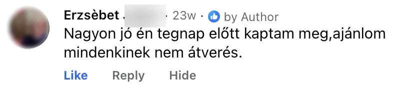 Valódi Nilvaris vásárlói visszajelzés