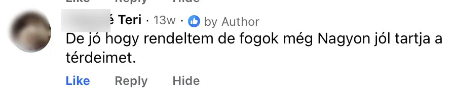 Valódi Nilvaris vásárlói visszajelzés